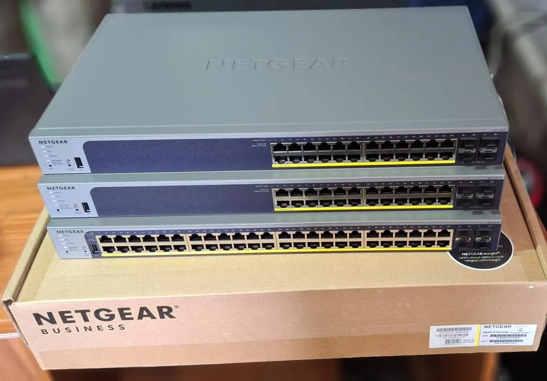 The Next Business Level Netgear Netgear Business Switch Gs752Tp 300Uks 48Pt Ge Poe+ Smart