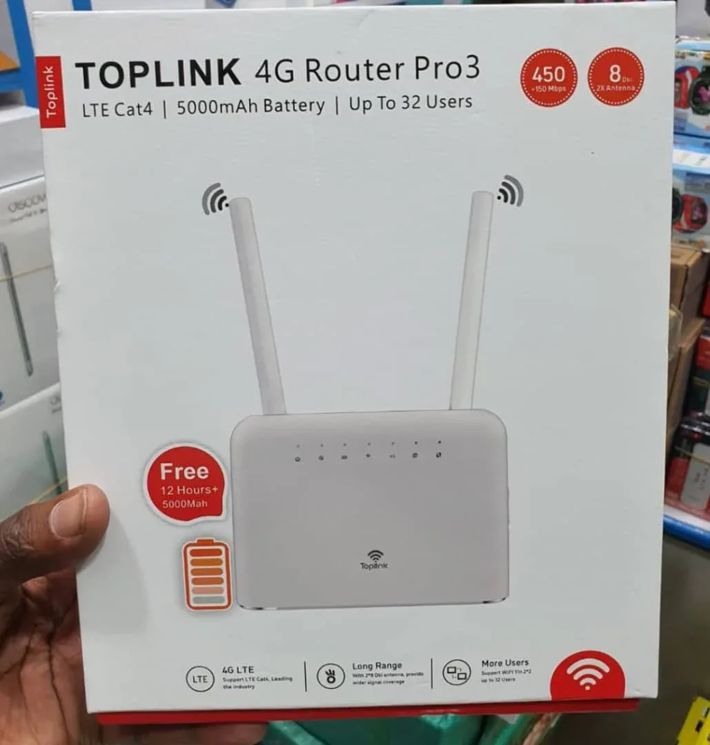 Toplink Pro 3 Rechargeable SIM Card Router