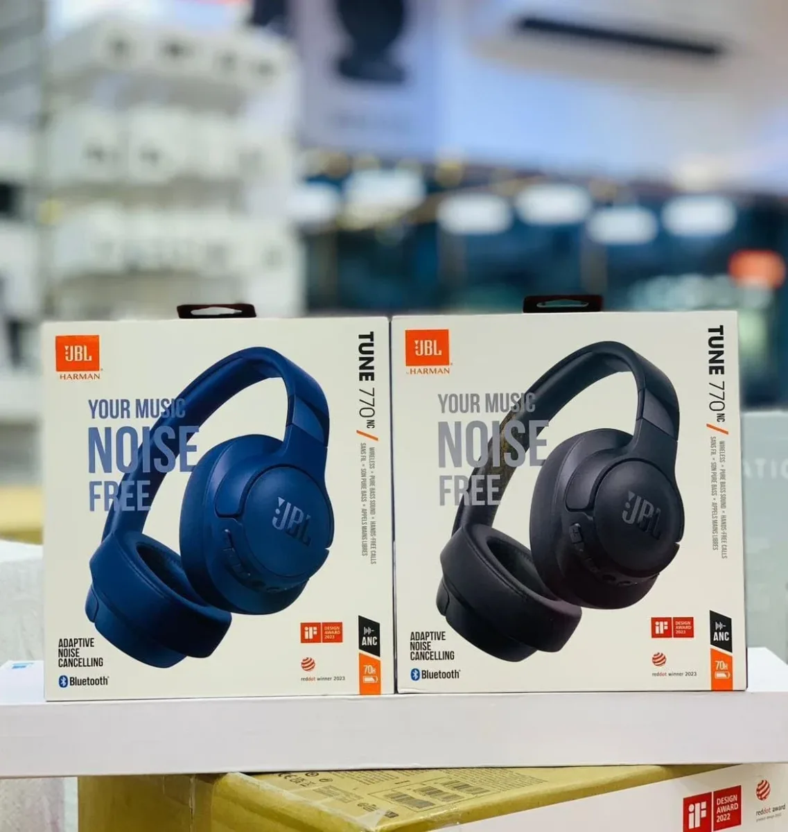 JBL Tune 770NC Wireless Over-Ear Adaptive Noise Cancelling Headphones