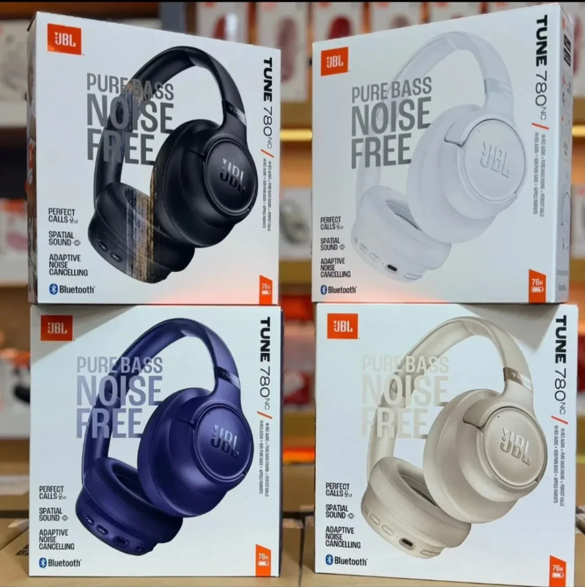 JBL Tune 780NC Wireless Over-Ear Adaptive Noise Cancelling Headphones
