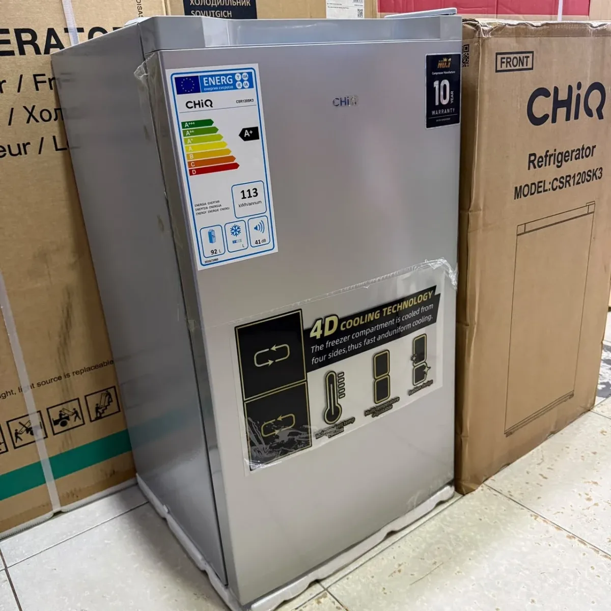 CHiQ 120L Fridge (CSR120SK3)