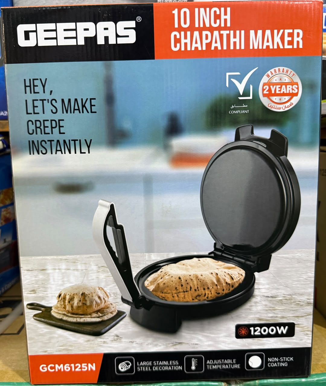 Geepas Chapati maker