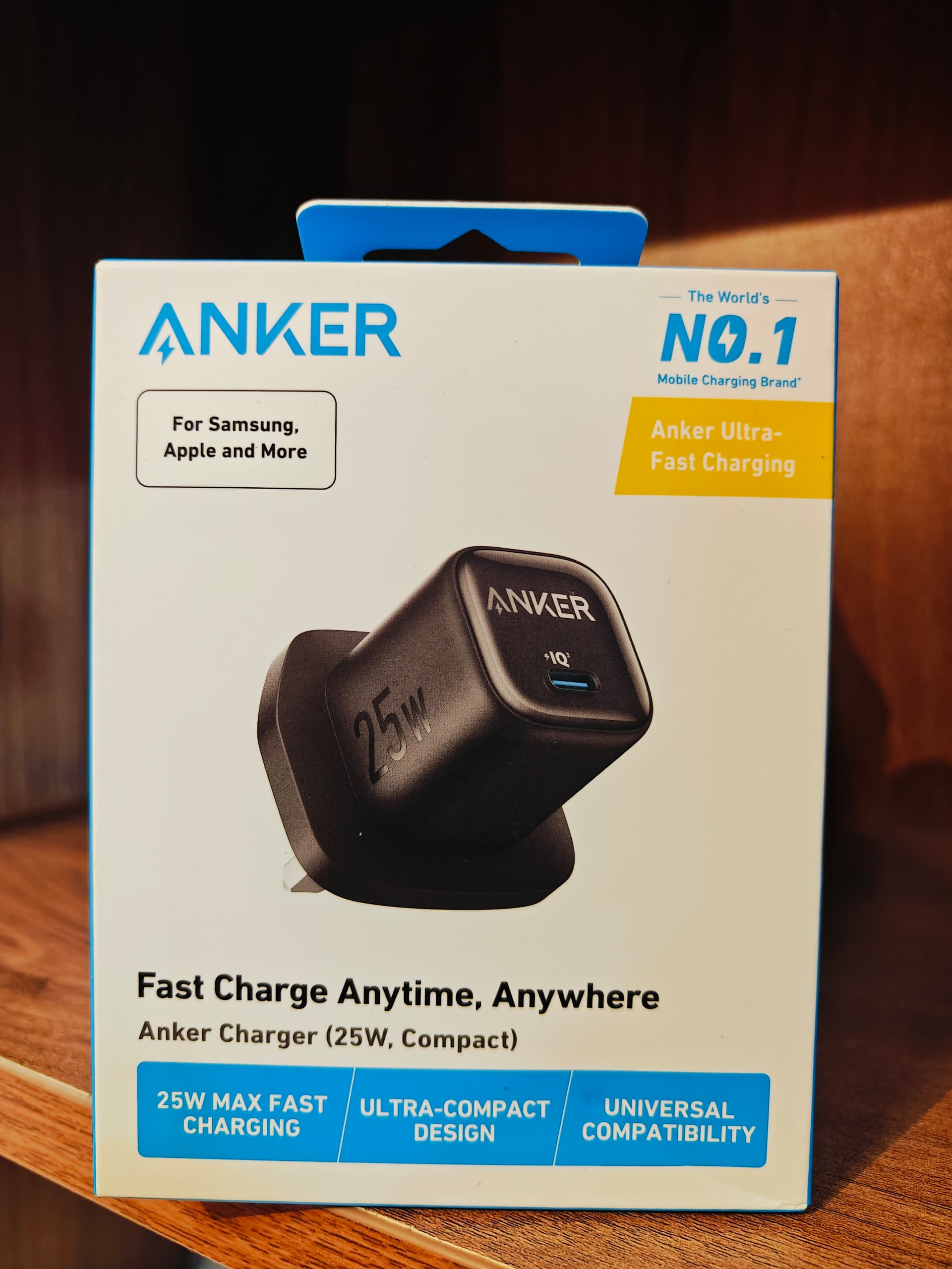 Anker Charger 25W Usb C Compact Ultra Compact Design Universal Compatibility