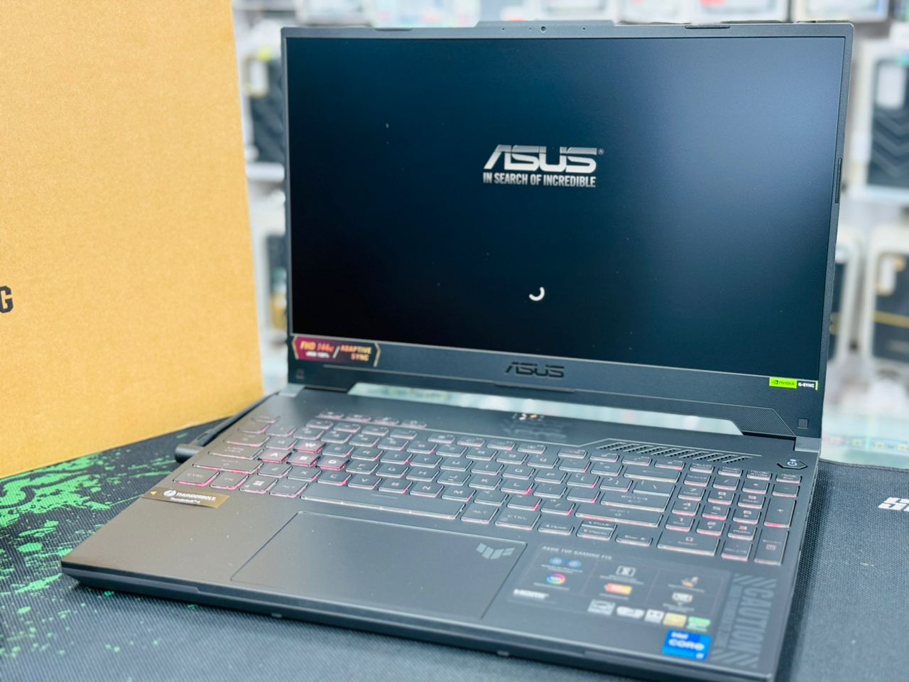 Asus Tuf Dash F15 Fx507Zi Gaming Laptop Intel Core I7 12700H 2.3Ghz Upto 4.7Ghz 12Th