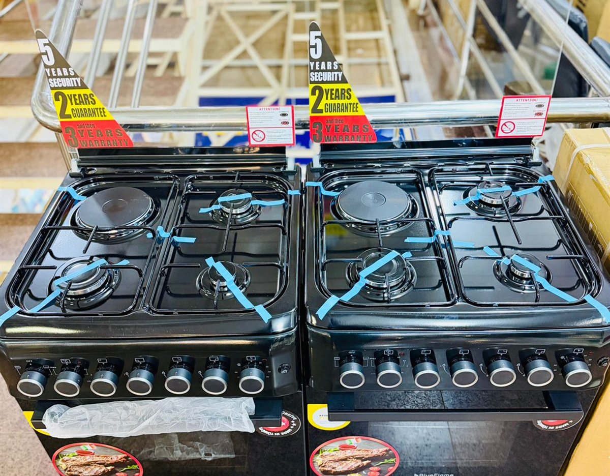 Blueflame 60x60 (3+1) S6031 Black Cooker