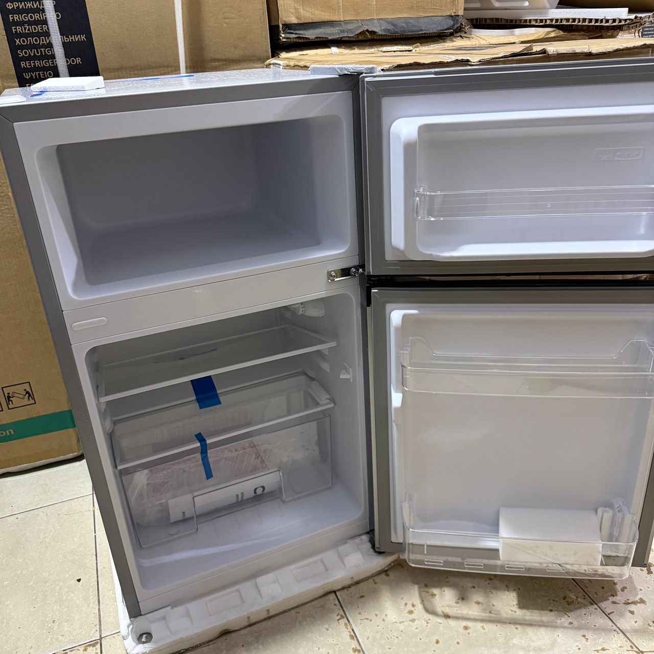 Chiq 110 Double Door Fridge