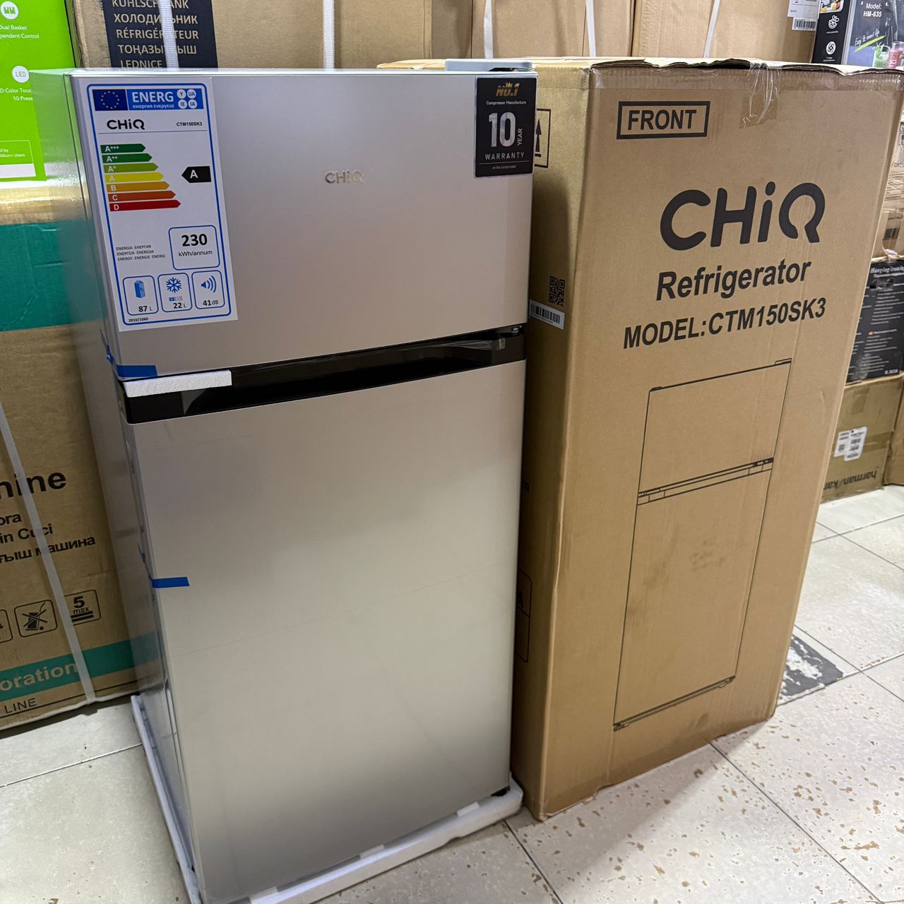 Chiq 150 Litres Fridge