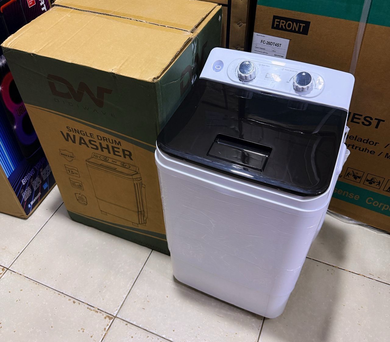 Digiwave 7.5 Kg Laundry/Shoe Washing Machine