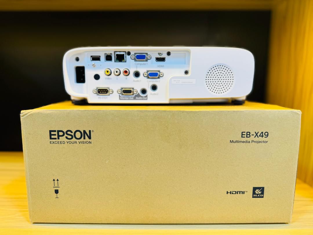 Epson Eb X49 Xga 3Lcd 3600 Lumens Projector Projection System 3Lcd Technology Rgb Liquid C