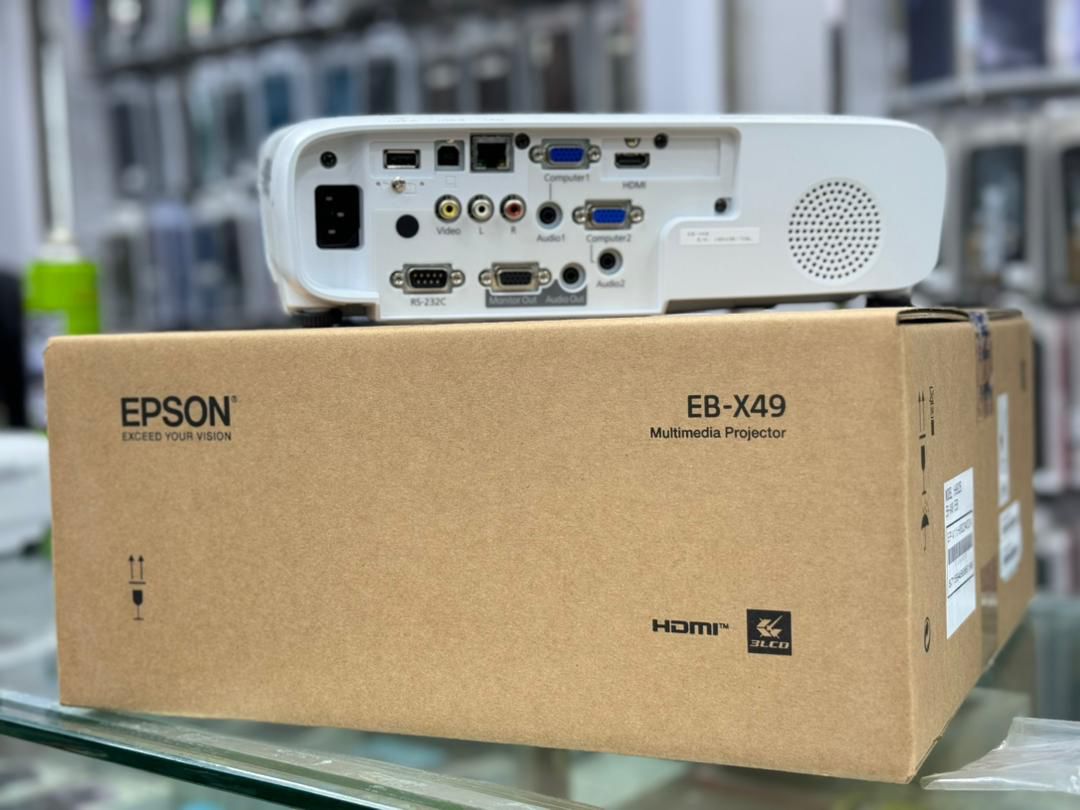 Epson Eb X49 Xga 3Lcd 3600 Lumens Projector Projection System 3Lcd Technology Rgb Liquid C