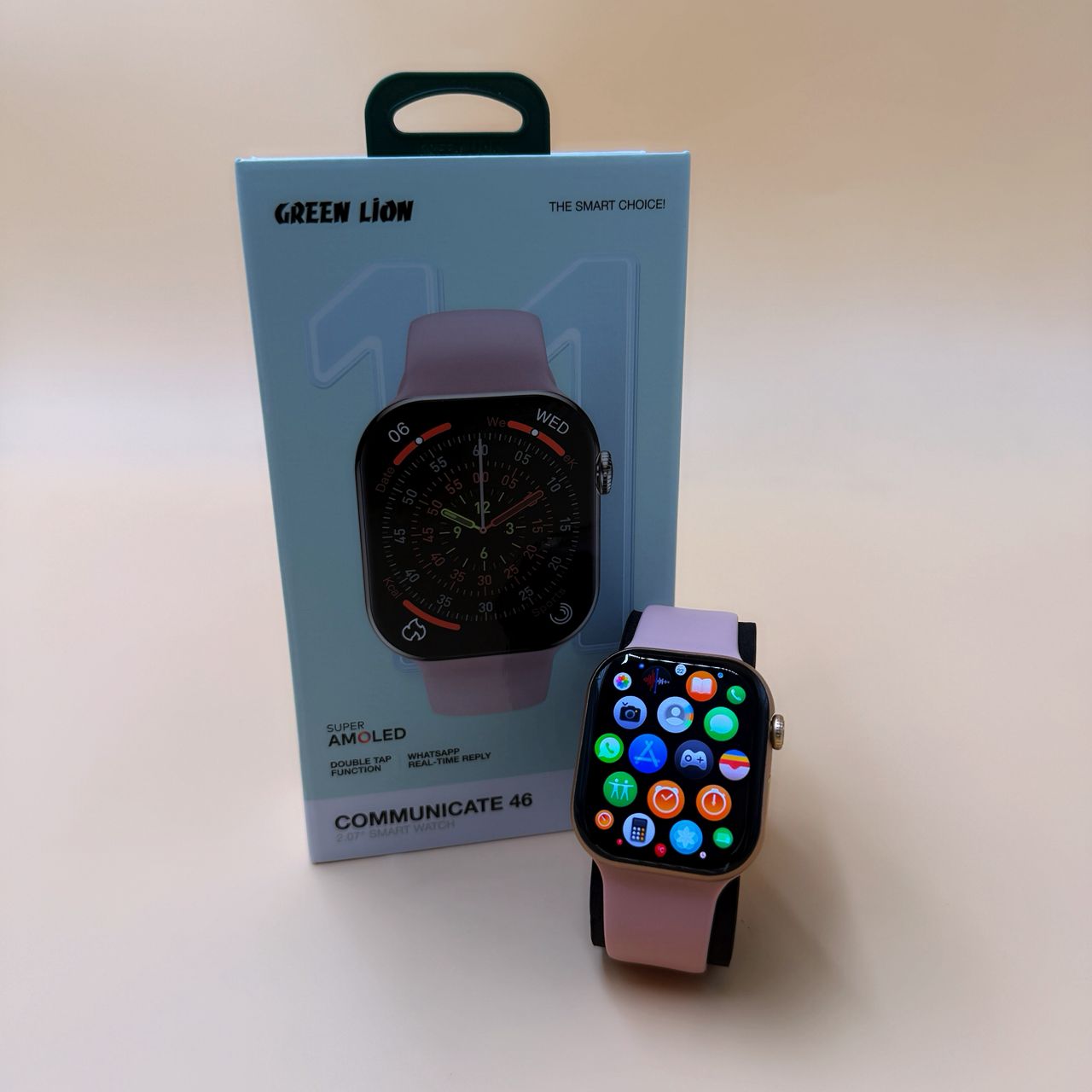 Green Lion Communicate 46 Smart Watch