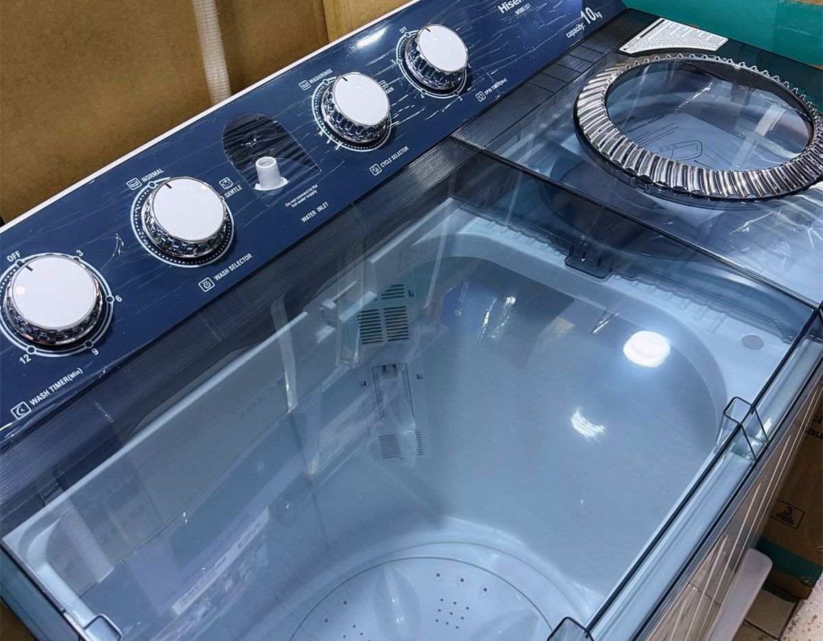 Hisense 10kg Twin Tub Washing Machine