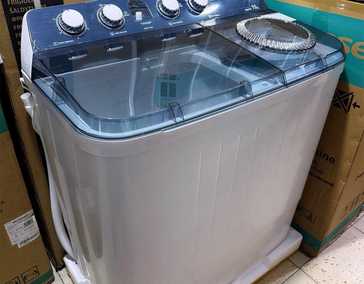 Hisense 10kg Twin Tub Washing Machine