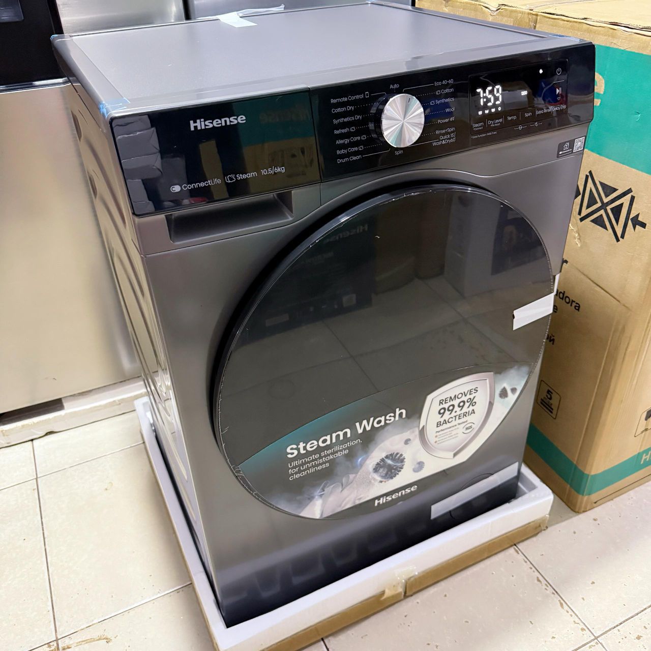 Hisense 10Kg Washer And Dryer 6Kg