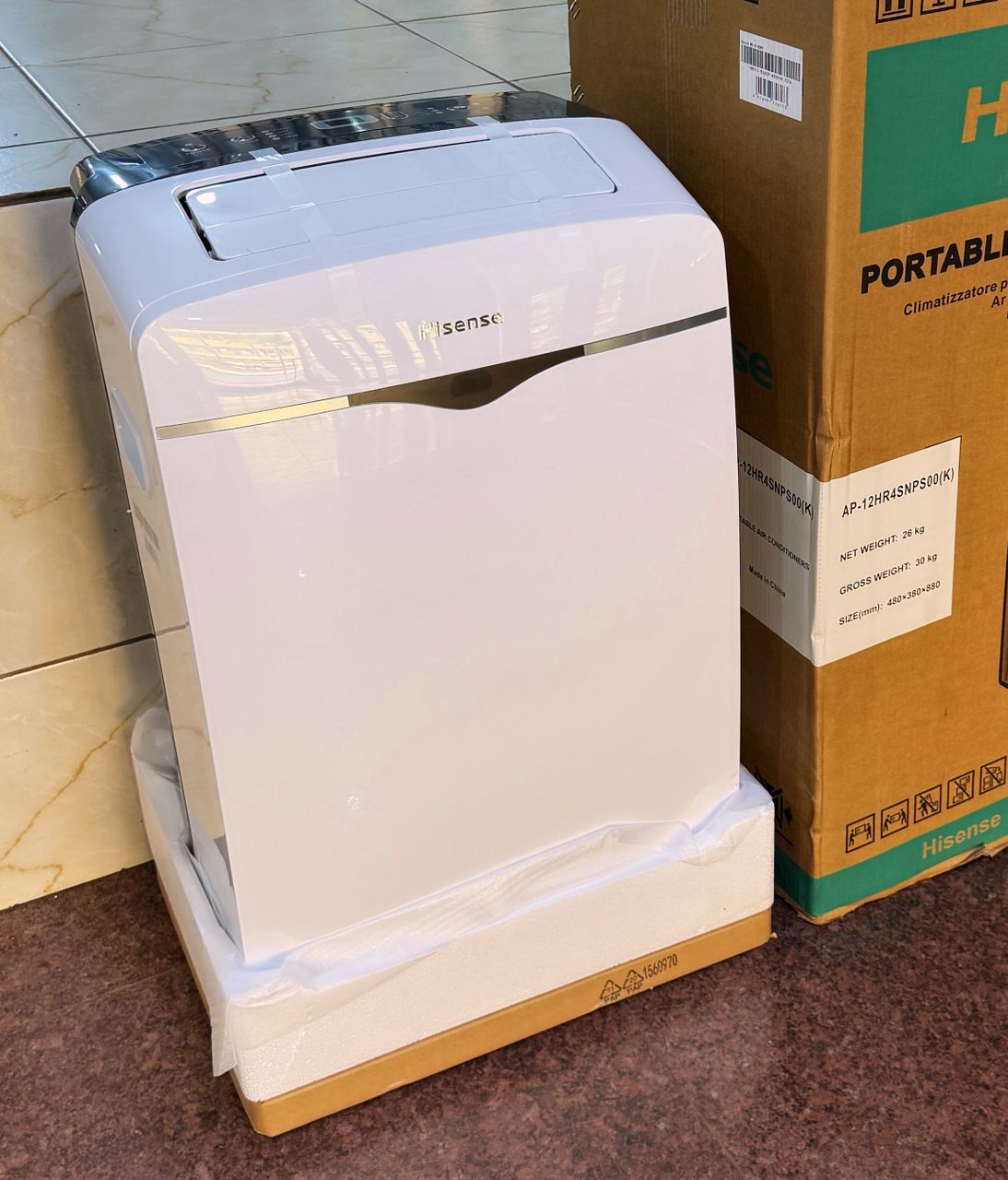 Hisense 12000Btu Portable Air Conditioner