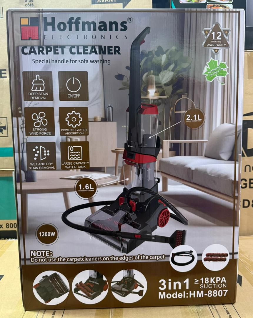 Hoffmans 3In1 Carpet/Sofa Cleaner Now