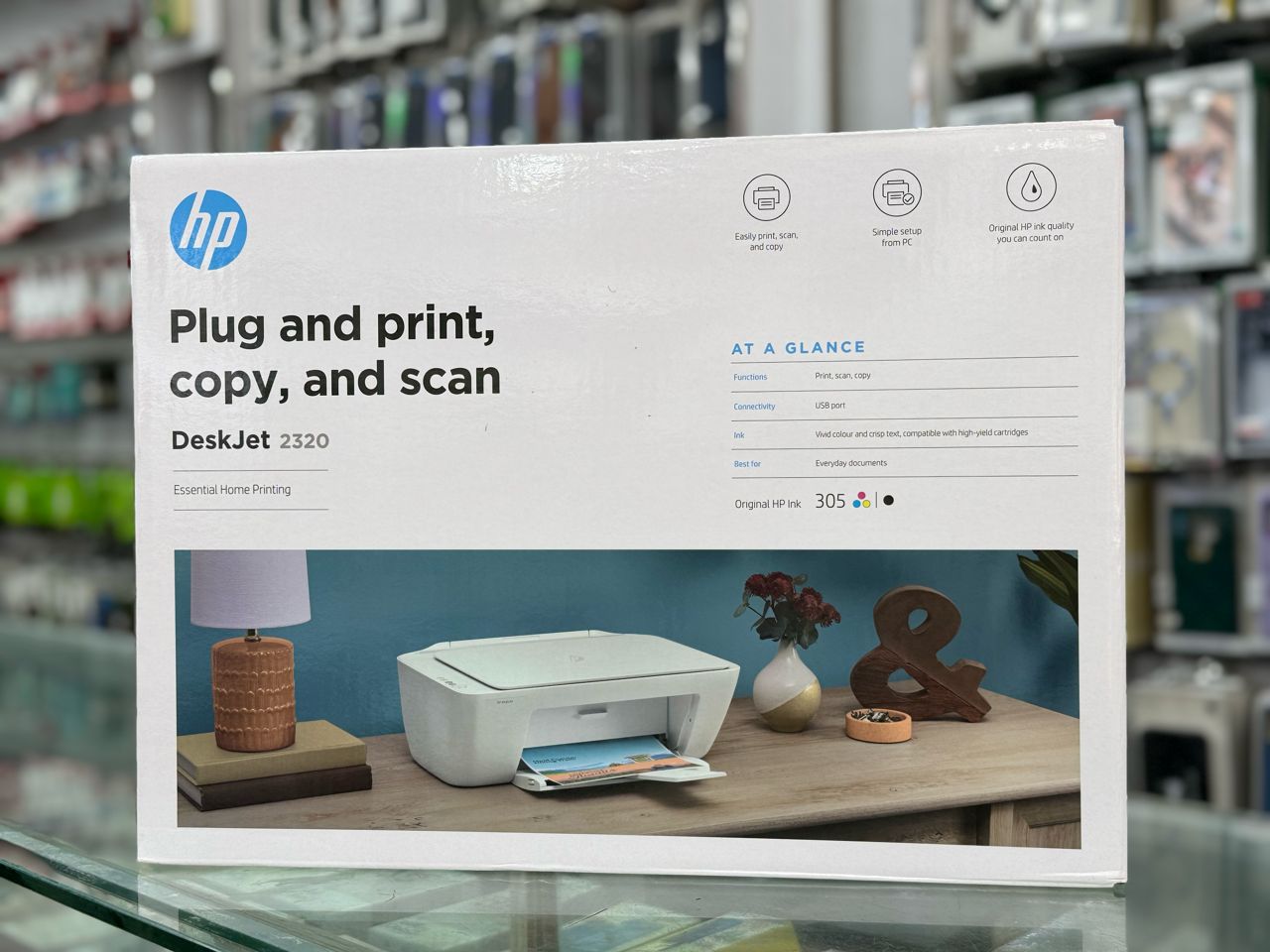 HP Deskjet Printer 2320 Color 3 In One Printer Scanner And Copy