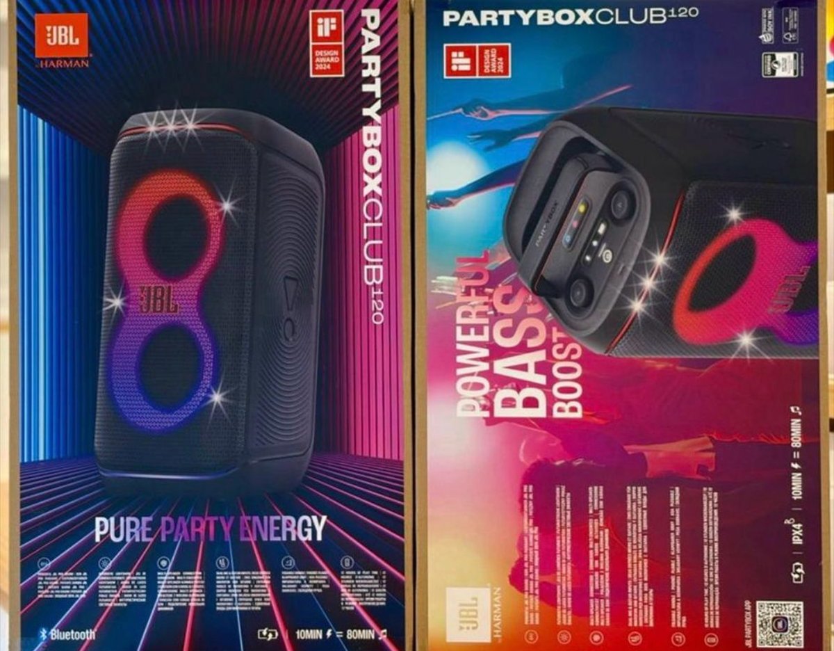 JBL PartyBox Club 120 Portable Party Speaker