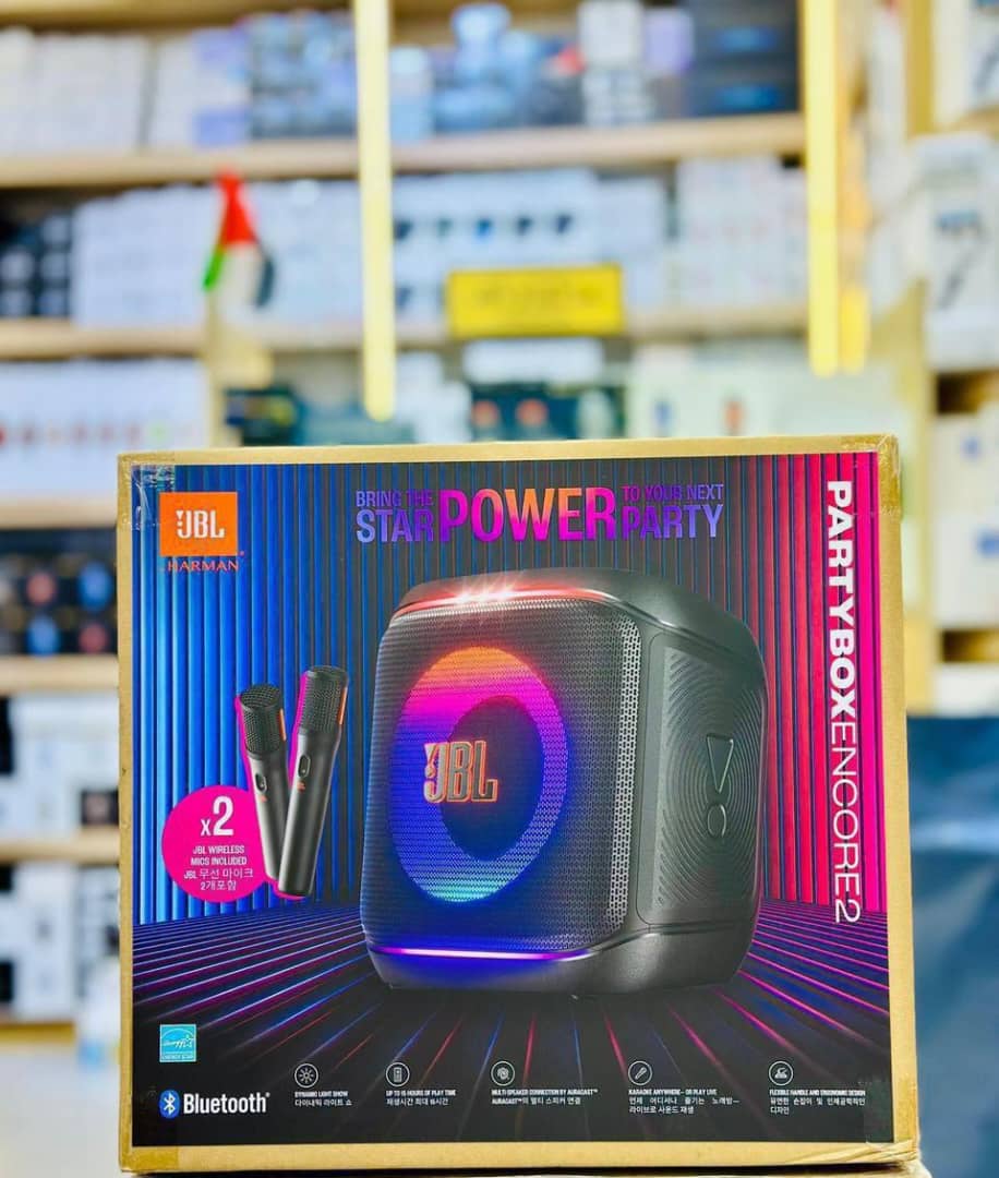 Jbl Partybox Encore 2 Portable Bluetooth Speaker With