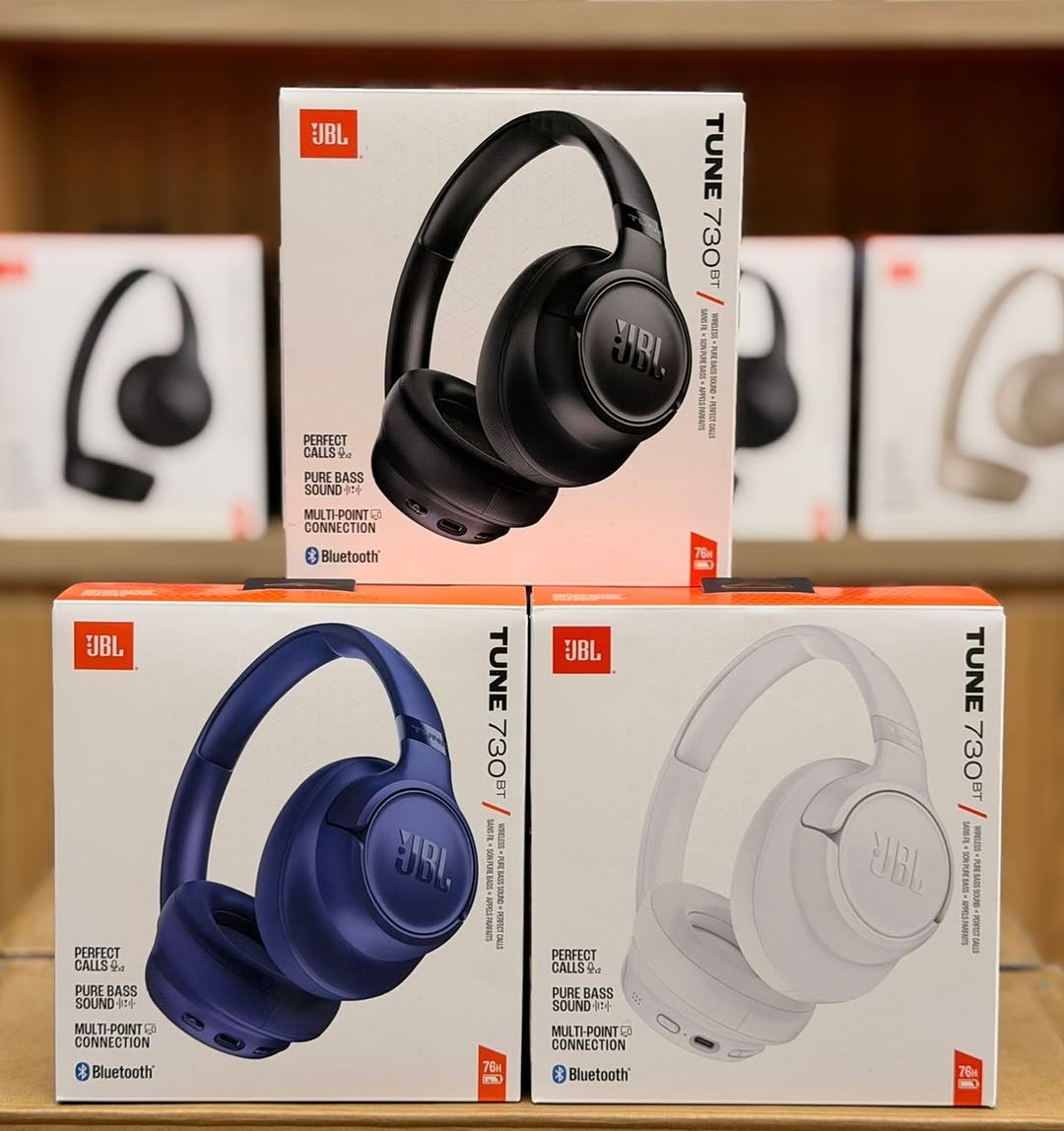 Jbl Tune 730Bt Wireless Over Ear Headphones 72 Hours Battery Life