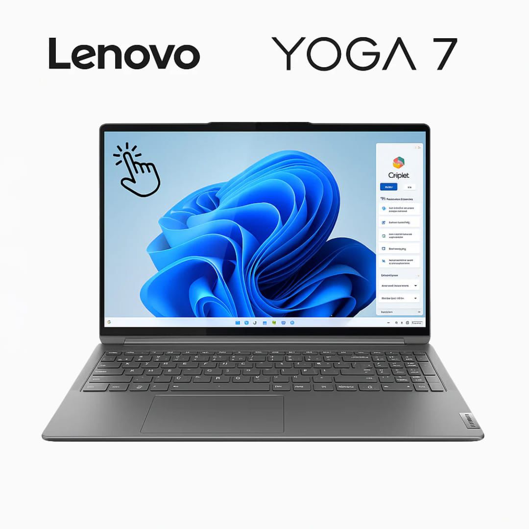 Lenovo Yoga 7I 2 In 1 16" Gen 9 Processor Intel Core Ultra 7 155U Memory 16GB Lpddr5X Stor