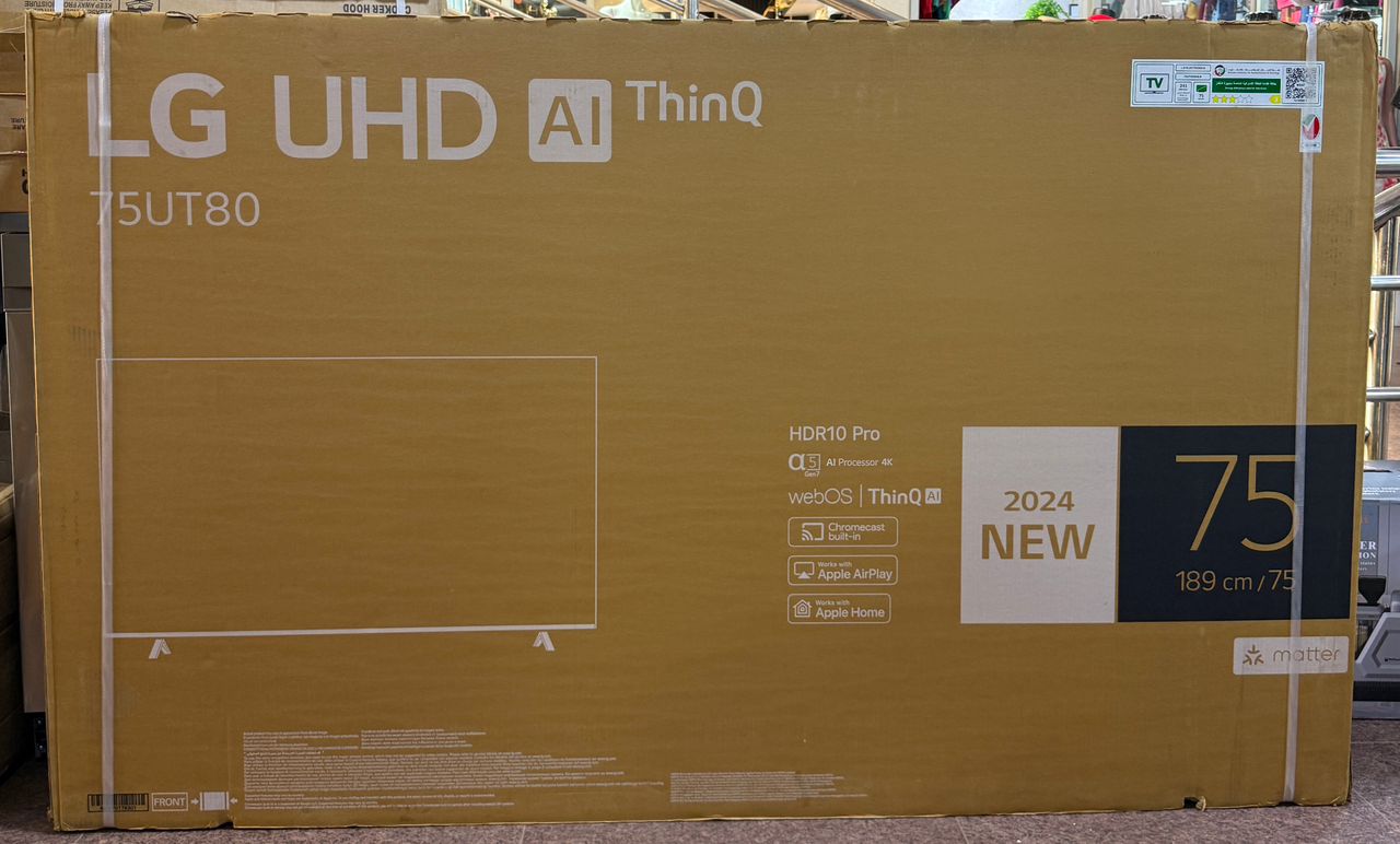 Lg 75 Ut80 Smart 4K Uhd TV