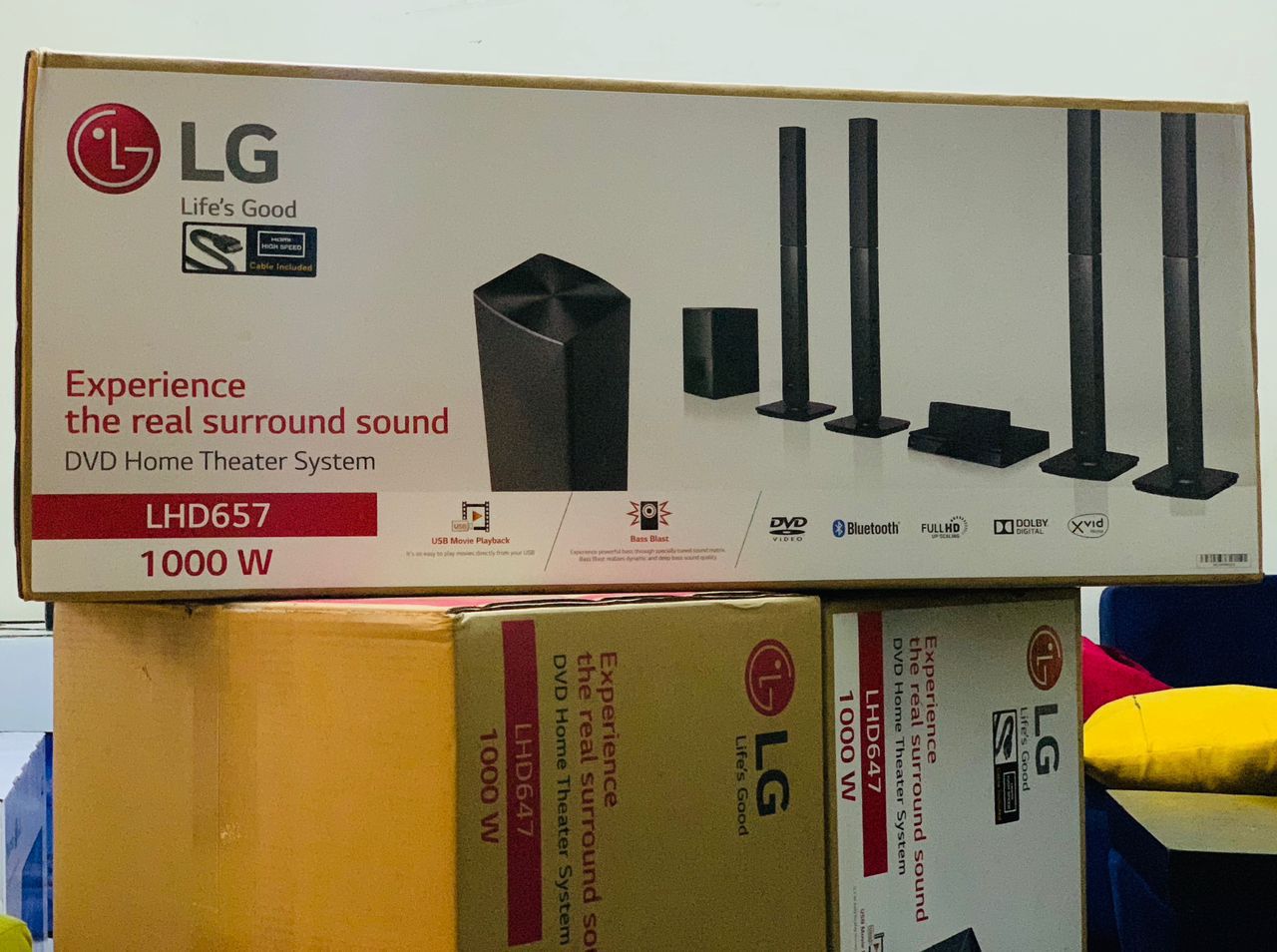 Lg Lhd627 1000W Hometheatre System