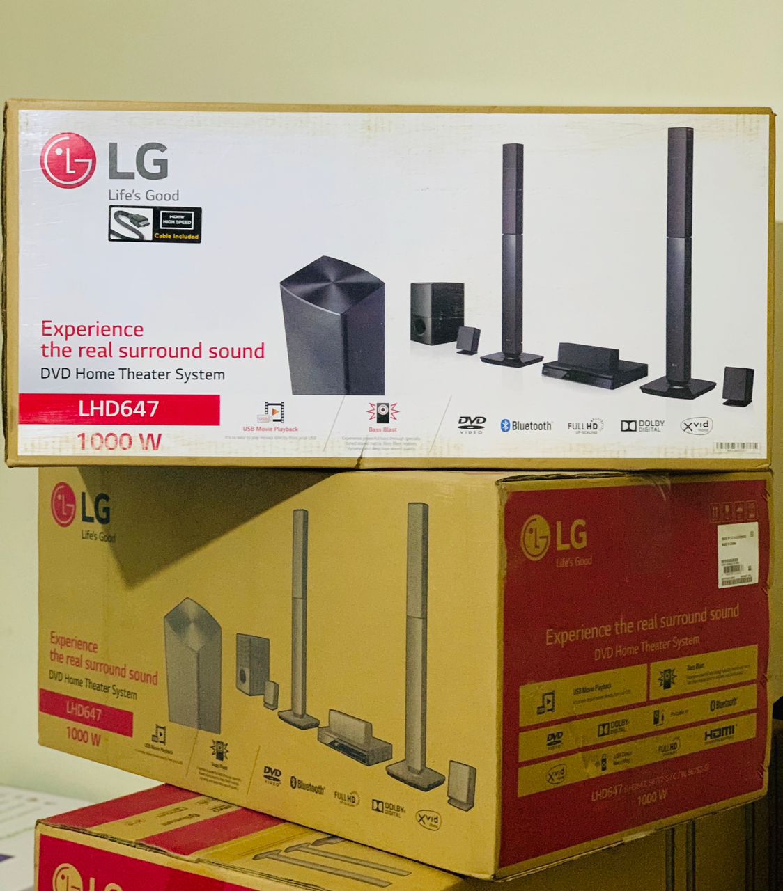 Lg Lhd647 1000W Hometheatre System