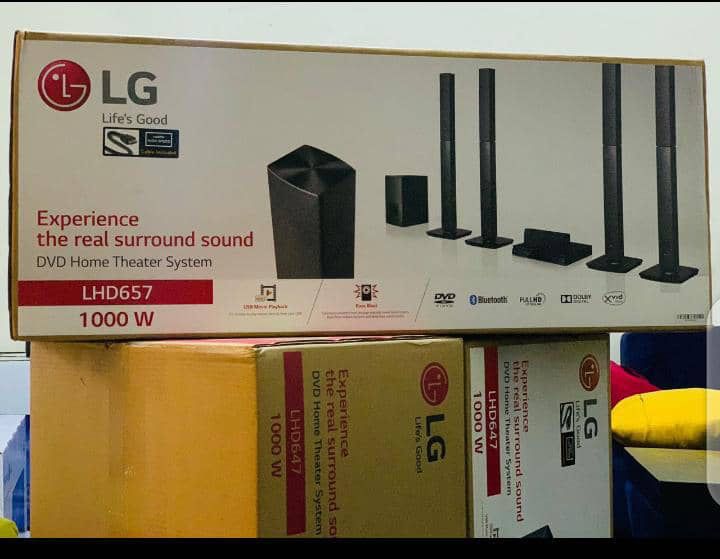 Lg Lhd657 1000W Bluetooth Hometheatre System