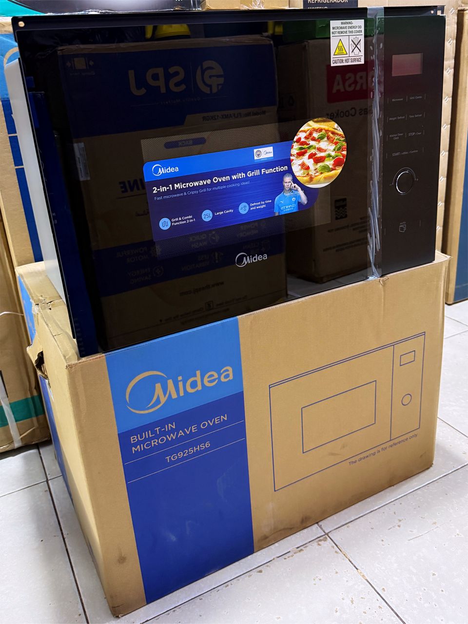 Midea 25 Litres Built In Microwave