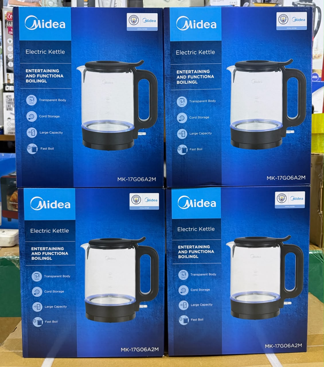 Midea Glass Kettles Each