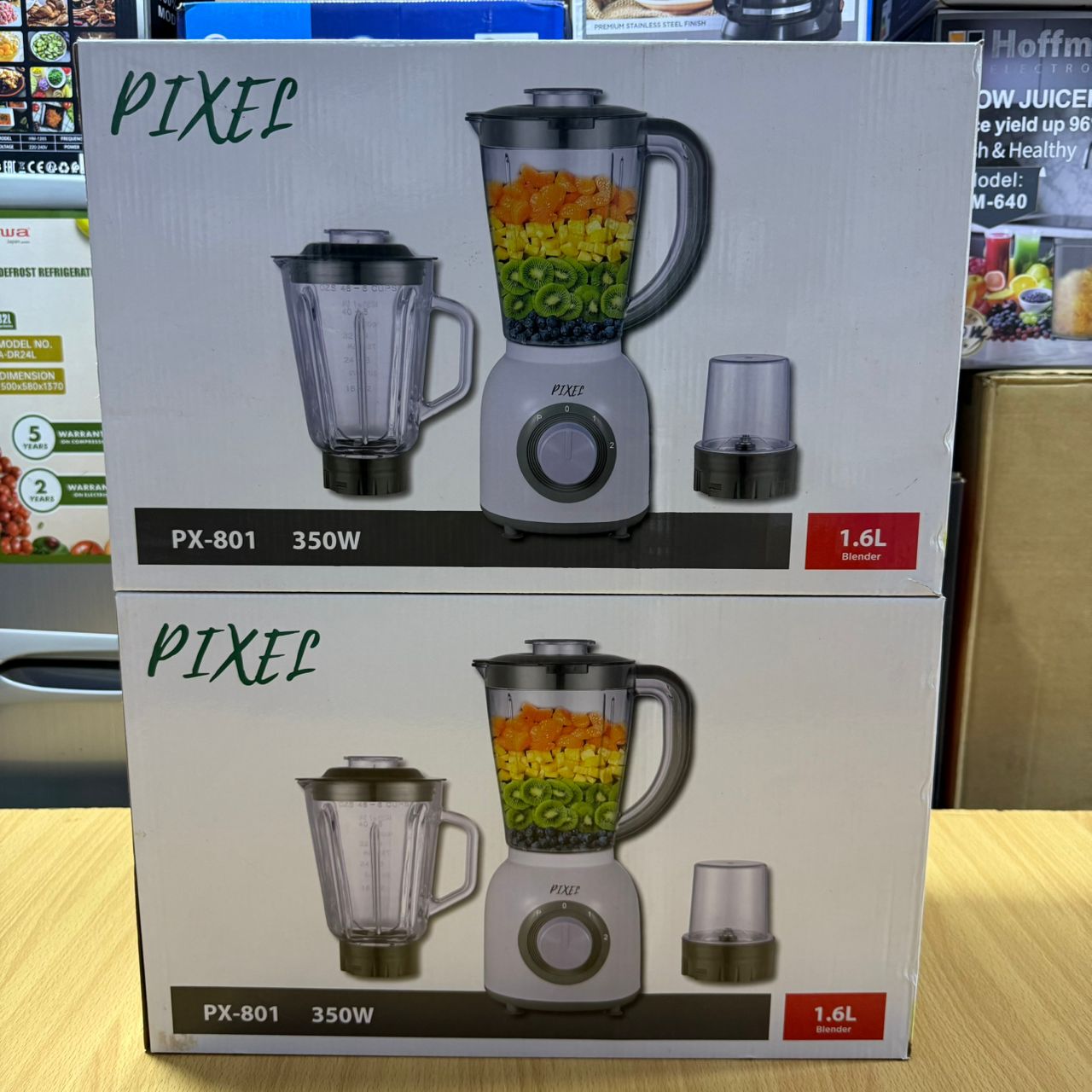 Pixel 1.6 Litre 3In1 Blender
