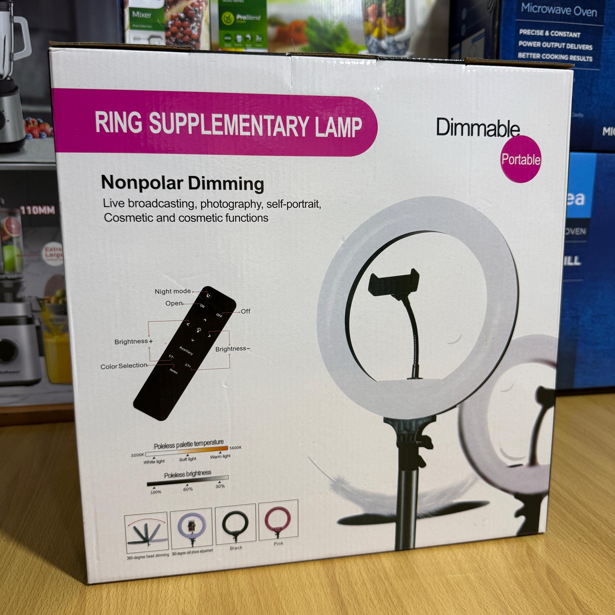 Portable Dimmable Ring Light
