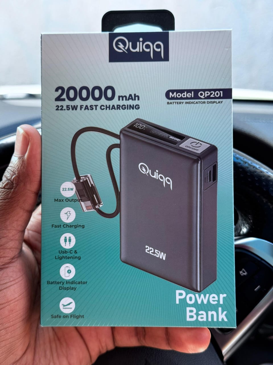 Quiqq 20000mAh 22.5w
