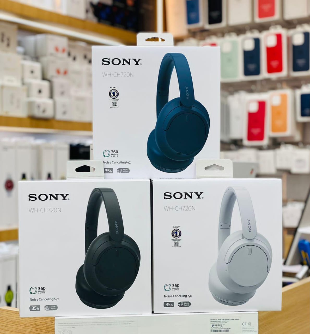 Sony Wh Ch720N Wireless Noise Cancelling Headphones 35Hours Battery Life Clearer Hands Fre