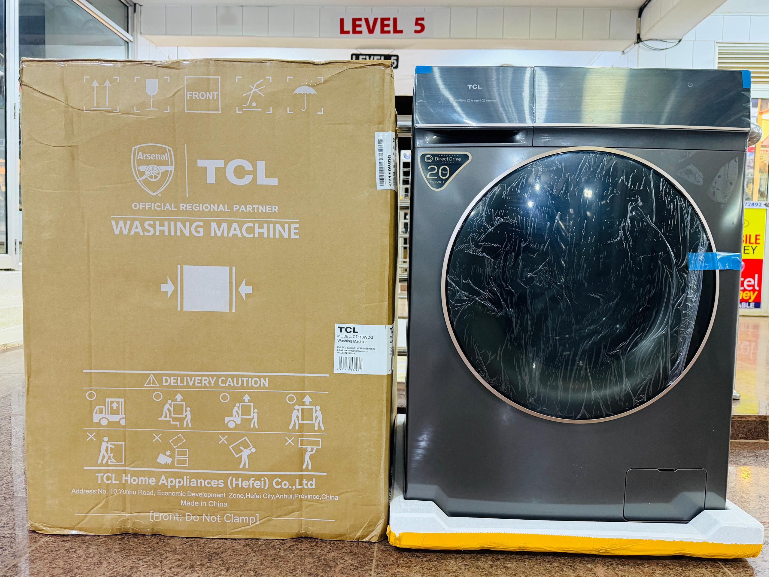 Tcl 10/7Kg Washer Dryer