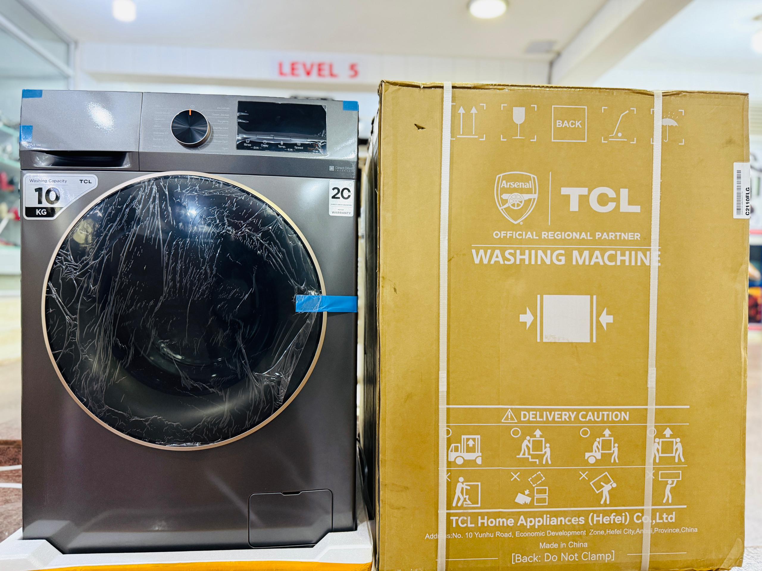 TCL 10kg Front Loader Washing Machine