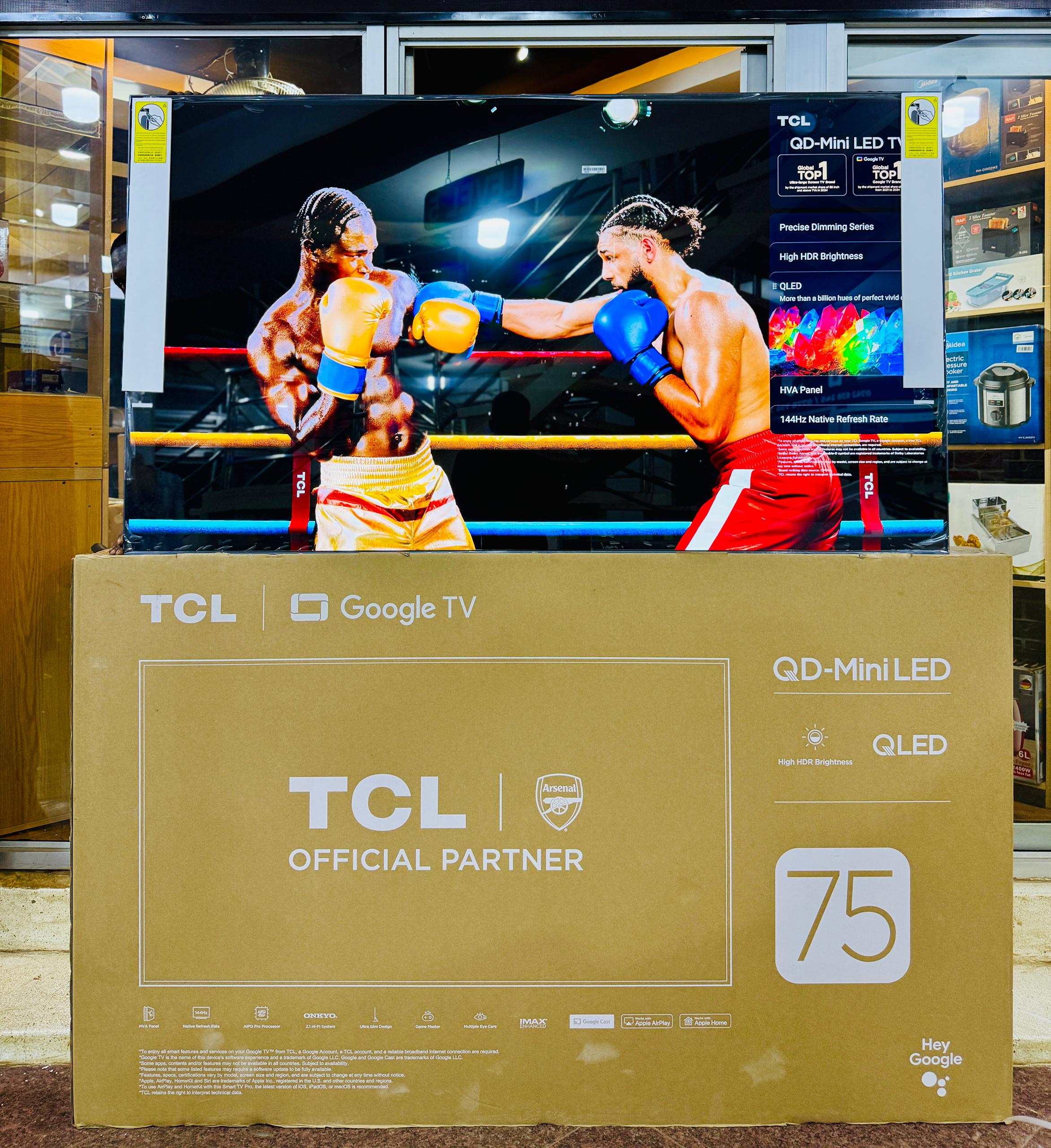 TCL 75 Inch C6K QD-MiniLED TV