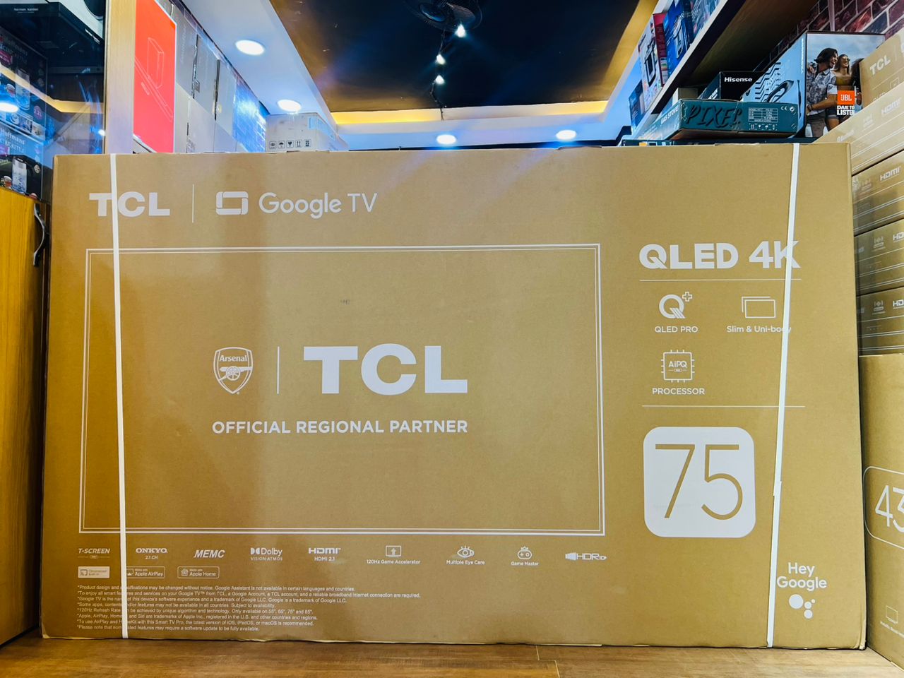 Tcl 75 QLED 4K C655