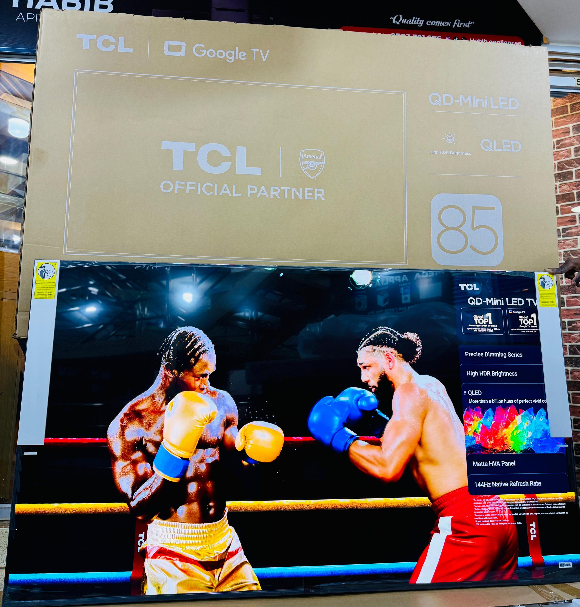 TCL 85 Inch C6K QD-MiniLED TV