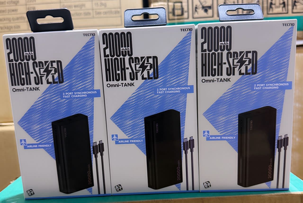 Tecno 20000Mah Power Banks Each